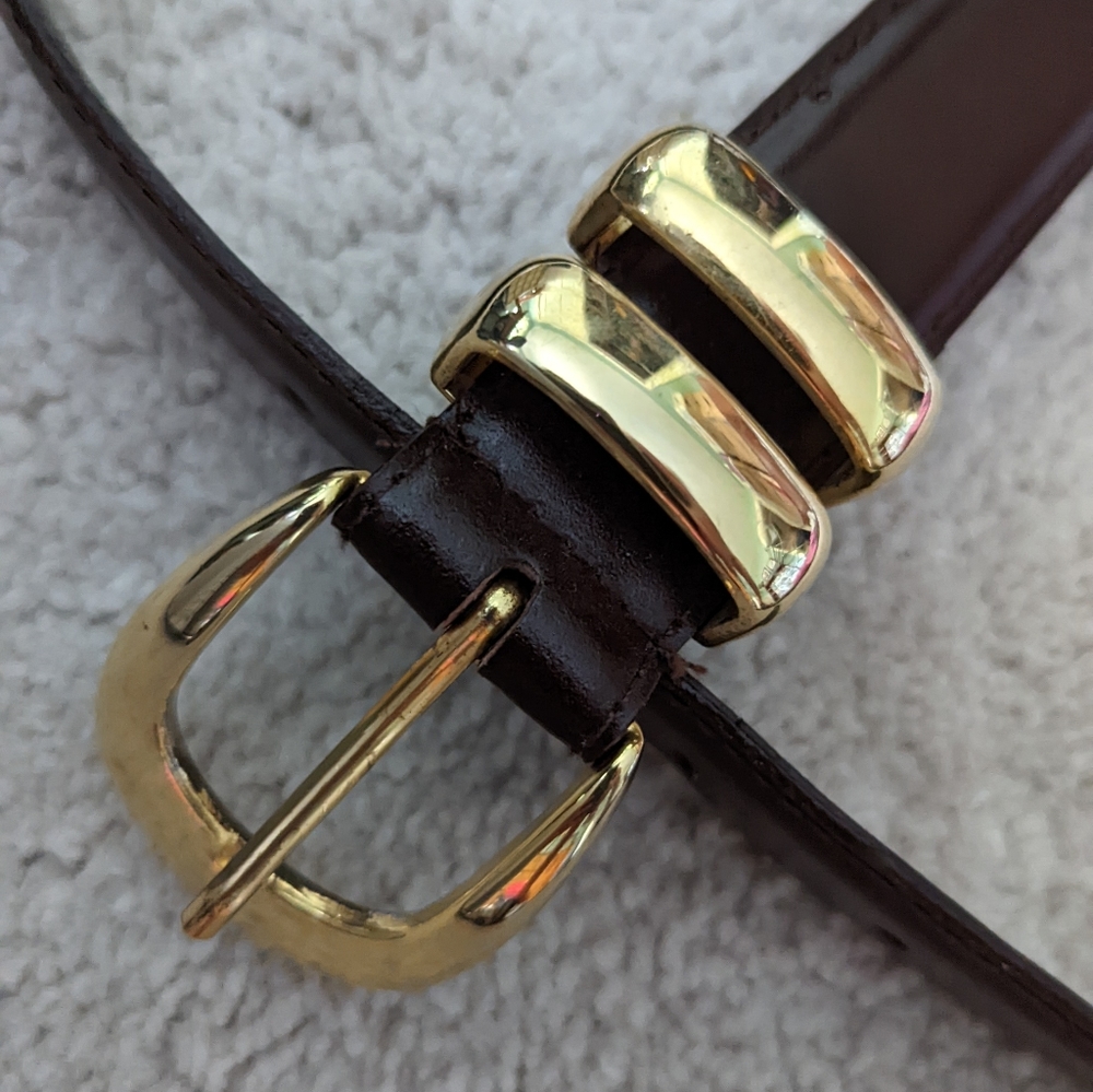 Brown Leather Belt